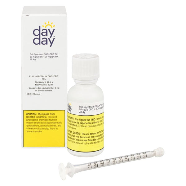DayDay Full Spectrum CBG + CBD Oil