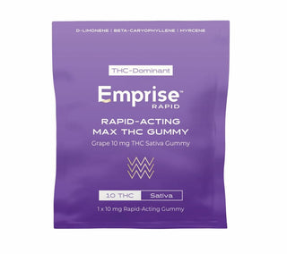 Emprise Rapid Grape 10 mg THC Sativa Gummy