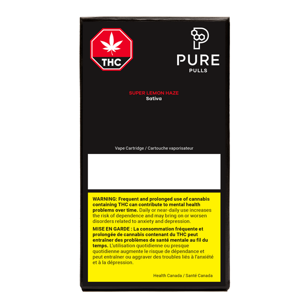 Pure Pulls Super Lemon Haze Sativa Vape Cartridge