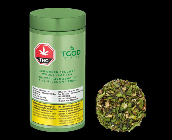 TGOD Zen Green Sencha Tea Sachets [BC]