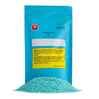 Rebound Blueberry Sunset CBD Salt Soak