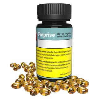 Emprise CBG + CBD 50mg Softgels