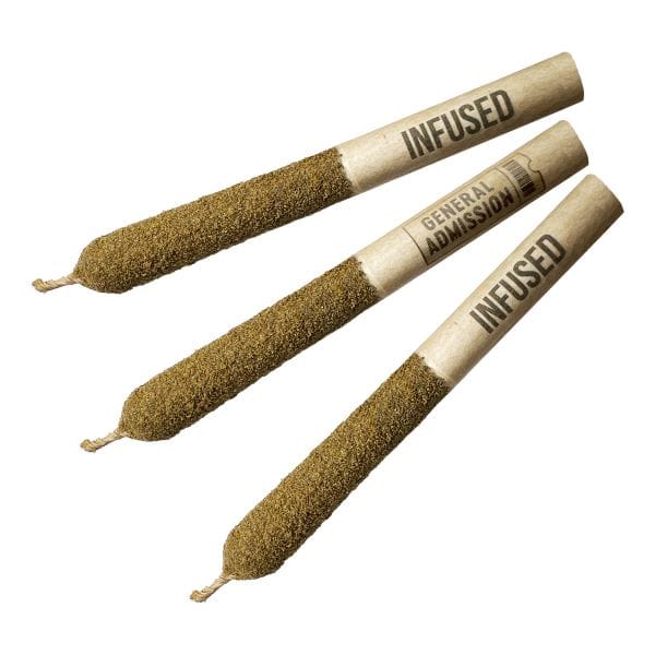 General Admission Rainbow Sherb Distillate Infused Pre-Rolls