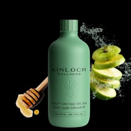 Kinloch Serene CBD ONLY THC Free Honey Apple Infused Oil