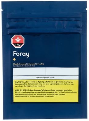 Foray THC Maple Caramel Candy [MB]
