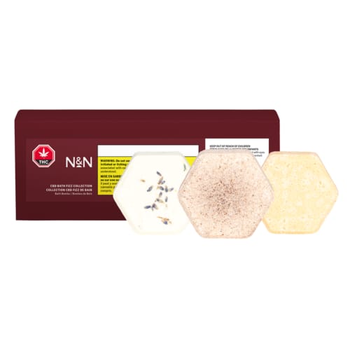 Noon and Night CBD Bath Fizz Collection