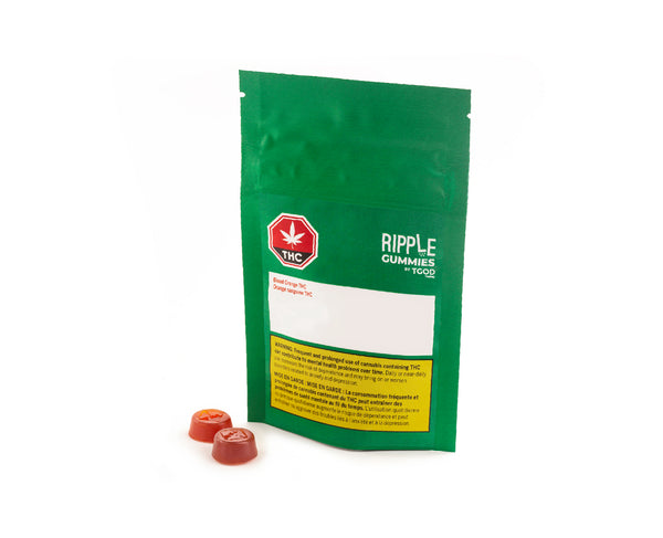 TGOD Ripple Blood Orange THC Soft Chews